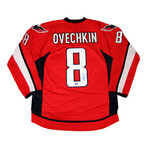 Alexander Ovechkin // Autographed Red Washington Capitals Jersey