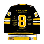 Cam Neely // Autographed Elite Edition Boston BruinsCareer Jersey // Limited Edition of 8 