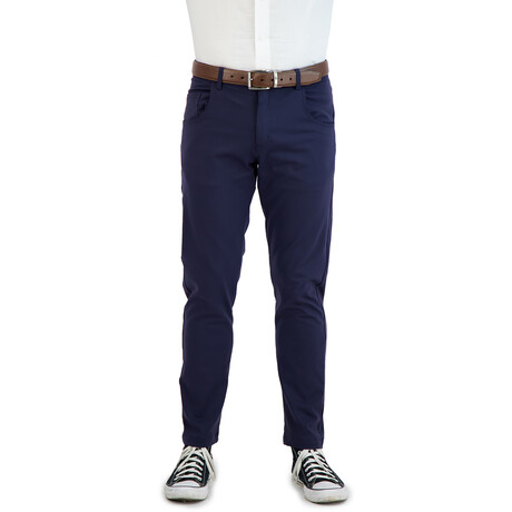 Casual 5-Pocket All Day Tech Stretch Pant // Navy (28WX30L)
