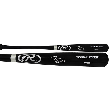 Darryl Strawberry // Signed Rawlings Pro Black Full Size Baseball Bat