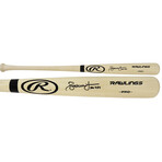 Andruw Jones // Signed Rawlings Pro Blonde Black Ring Baseball Bat // "HR 434" Inscription