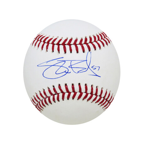 Shane Bieber // Signed Rawlings Official MLB Baseball