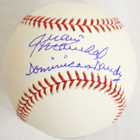 Juan Marichal // Signed Rawlings Official MLB Baseball w/Dominican Dandy