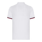 Elijah Short Sleeve Polo Shirt // White (2XL)