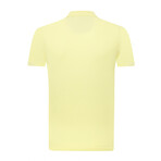 Diego Short Sleeve Polo Shirt // Yellow (M)