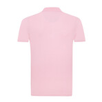Luis Short Sleeve Polo Shirt // Pink (3XL)