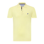 Diego Short Sleeve Polo Shirt // Yellow (M)