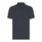Marcus Short Sleeve Polo Shirt // Navy (S)