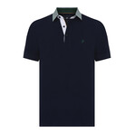 Alex Short Sleeve Polo Shirt // Navy (2XL)