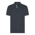 Marcus Short Sleeve Polo Shirt // Navy (S)