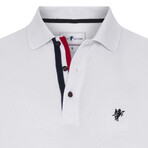 Elijah Short Sleeve Polo Shirt // White (2XL)