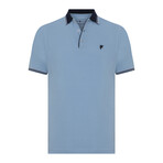 Israel Short Sleeve Polo Shirt // Blue (2XL)