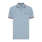 Gabriel Short Sleeve Polo Shirt // Blue (XL)