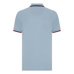 Gabriel Short Sleeve Polo Shirt // Blue (XL)