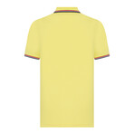 Anthony Short Sleeve Polo Shirt // Yellow (2XL)