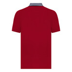Carter Short Sleeve Polo Shirt // Red (M)