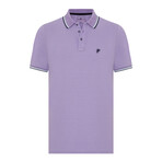 Kai Short Sleeve Polo Shirt // Lila (2XL)