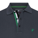 Marcus Short Sleeve Polo Shirt // Navy (S)