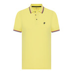 Anthony Short Sleeve Polo Shirt // Yellow (2XL)
