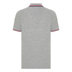 Arthur Short Sleeve Polo Shirt // Gray Melange (2XL)