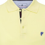 Diego Short Sleeve Polo Shirt // Yellow (M)