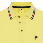Anthony Short Sleeve Polo Shirt // Yellow (2XL)