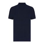 Stephen Short Sleeve Polo Shirt // Navy (L)