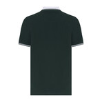 Kyler Short Sleeve Polo Shirt // Dark Green (3XL)
