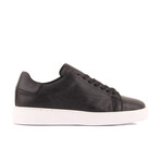 Leather Low Top Sneaker // Style 1 // Black (Euro: 42)