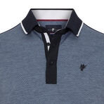 Jax Short Sleeve Polo Shirt // Blue (M)