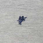 Arthur Short Sleeve Polo Shirt // Gray Melange (2XL)