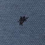 Jax Short Sleeve Polo Shirt // Blue (M)