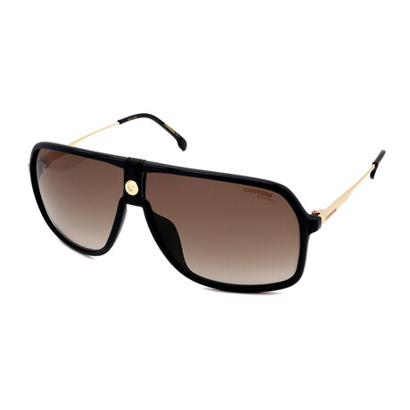 Carrera // Men's 1019/s Aviator Sunglasses // Black + Brown