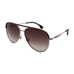 Carrera // Men's 209SSAM 085k Sunglasses // Ruthenium Black + Brown