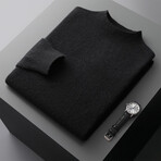 Lovell 100% Cashmere Sweater // Black (XL)