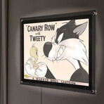 Looney Tunes (Canary Row) // MightyPrint™ Wall Art // Backlit LED Frame