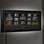 Black Adam // Limited Edition Trio FilmCells Presentation with Backlit LED Frame