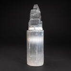 Genuine Cats Eye Selenite Tower