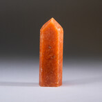 Genuine Polished Tangerine Quartz Point V3