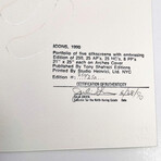 Keith Haring // Icons (C) - Winged Angel // 1990