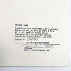 Keith Haring // Icons (D) - X Man // 1990