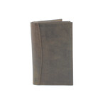 Top Grain Cowhide European Jacket Wallet // Brown