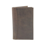 Top Grain Cowhide European Jacket Wallet // Brown