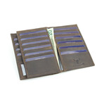 Top Grain Cowhide European Jacket Wallet // Brown