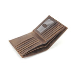 Hunter Leather Hipster Bi-Fold // Brown