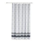 Large Square Shower Curtain (White)