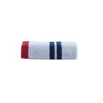 Nautical Blanket Stripe Wash Towel // White (Single)