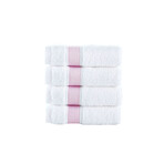 Ottoman Rolls Wash Towel // Pink (Single)