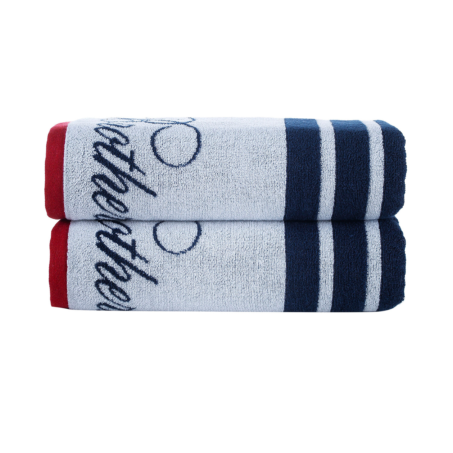 Nautical Blanket Stripe Bath Towel // White (Single) - Brooks Brothers ...