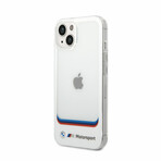 Motorsport Collection // IML iPhone Case // Big Square Transparent Area + Printed Bottom Logo (iPhone 14)